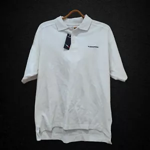 Diadora Polo Shirt - Ess II Piquet Snr - White - Size M - BNWT - Picture 1 of 6