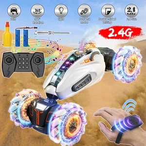 2,4GHz Ferngesteuertes Auto Handsteuerung RC Stunt Car Spielzeug RC Offroad Auto - Bild 1 von 12