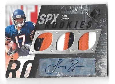 JUAQUIN IGLESIAS 2009 Upper Deck SP SPX Rookies Silver patch auto  /25 3 color - Image 1 of 2