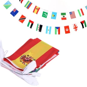 ANLEY 100 Länder Schnurflagge - Internationales Jagdwimpelbanner 82 Fuß - Bild 1 von 6