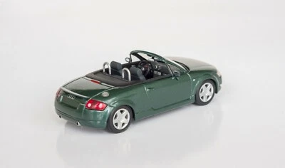 modellino auto AUDI TT Roadster 2000 MINICHAMPS 430017231 green metallic Die-cas - Immagine 1 di 3
