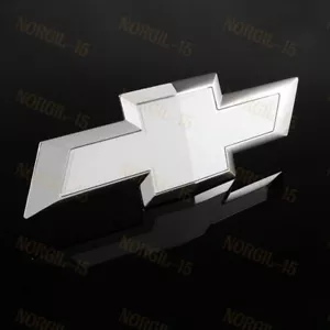 Emblema de pajarita blanca para parrilla Chevy Silverado 1500 2500 3500 2014-2016 #22786809 - Imagen 1 de 6