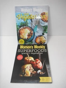 Australian Womens Weekly Super Vegetarian Superfoods Grain x2 Bundle magazines - Picture 1 of 14