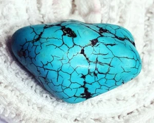 Loose Gemstone Natural Turquoise Rough Certified 68.90 Ct With Free Gift - Picture 1 of 6