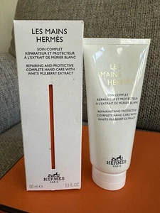 NEW HERMÈS Les Mains Hand Care Cream Lotion 100ml 3.38 fl.oz - Picture 1 of 9