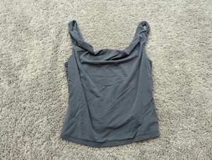Abercrombie & Fitch Tank Top Womens Medium Blue Scoop Neck Sleeveless - Picture 1 of 6