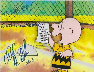 CHAD WEBBER Signed 8.5 x 11 Photo CHARLIE BROWN Voice Actor FREE SHIPPING - Picture 1 of 1