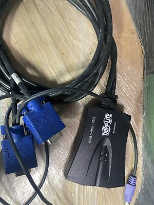 TRIPP LITE 2 PORT PS/2 KVM SWITCH B030-002-R - Image 1 of 2