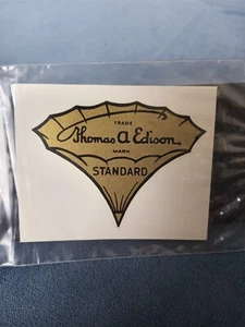 Edison waterslide (decal) for Standard Horn - Picture 1 of 1