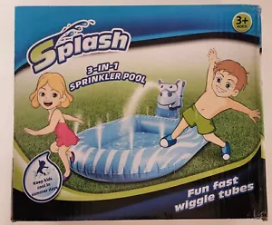 Splash 3-In-1 Sprinkler Pool For Kids - NEW - Picture 1 of 8