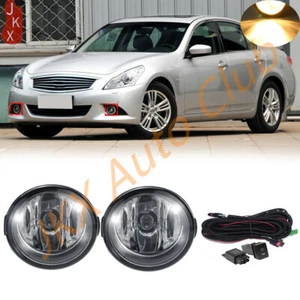 2PCS Bumper Halogen Fog Lights Lamps W/Wiring Kit x For Infinti G37 2010-2013 - Bild 1 von 11