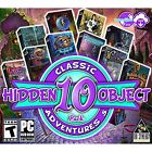 Classic Adventures 5 - 10 Hidden Object Games - Pc New