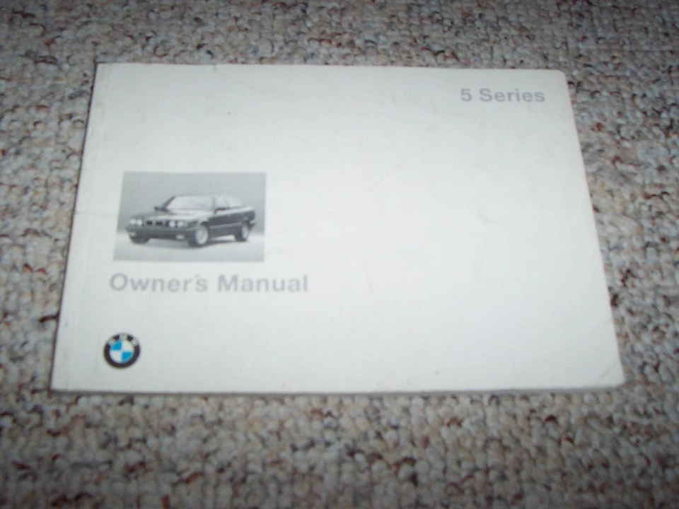 1995 BMW 5 Series 525i 530i 540i Owner Owner's Manual User Guide Book - Image 1 of 1