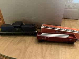 1956 Lionel 628 Northern Pacific Diesel Switcher & 1950 Lionel Post War 6462 NYC - Bild 1 von 13