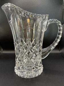 Jarra de cristal de plomo completa Gorham King Edward excelente estado - Imagen 1 de 6