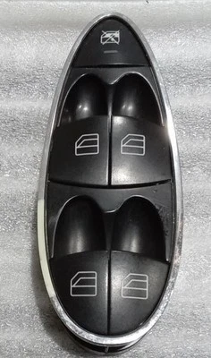 2006-2009 Mercedes E350 W211 LH Driver Side Window Switch 50154 Chrome 211821367 - Image 1 of 4