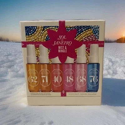 Sol de Janeiro Mist & Mingle 6 piezas juego de niebla de fragancia 62 71 40 48 68 76 2025 NUEVO Foto 1 de 4