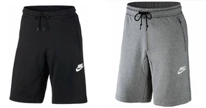 NIKE NSW AV15 PANTALONCINO PILE UOMO NERO/GRIGIO - 803672 - Foto 1 di 9