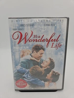 Its a Wonderful Life DVD | New Sealed |James Stewart Donna Reed Christmas  - Image 1 of 4
