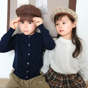 ⭐Girls Knitted Cardigan Long Sleeve Jacket Pure Cotton Sweater UK 2025 - Picture 1 of 15