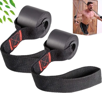 Anclaje de puerta de alta resistencia para bandas de ejercicio - Sistema de anclaje de jamba de puerta segura - Sin  Foto 1 de 4