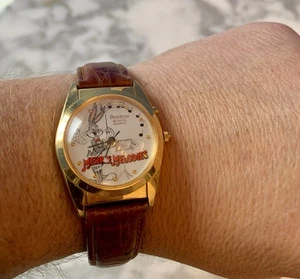 Looney Tunes Armitron 1983 Musical Quartz Merrie Melodien Uhr spielt Musik - Bild 1 von 9