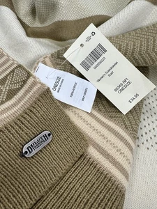 DULUTH TRADING CO. 13”X66” Tan/Beige/Cream SCANDINAVIAN SCARF NWT - Picture 1 of 14