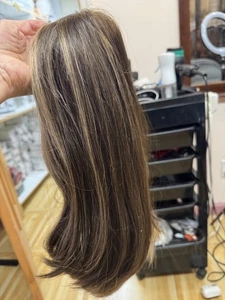 Malky europäisches multidirektionales 22 Zoll Spitzentop aschbraun mit Highlights 5/10 - Bild 1 von 4