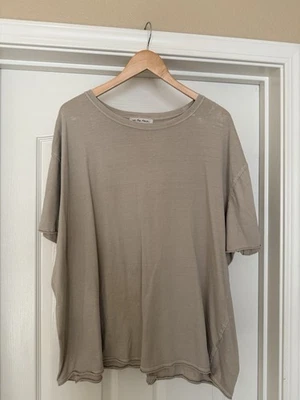 Free People Nina T-shirt beige XL - Image 1 of 4