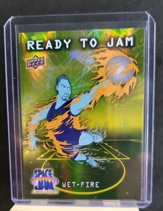 2021 Upper Deck Space Jam A New Legacy Ready To Jam Wet-Fire Klay Thompson /599 - Picture 1 of 2