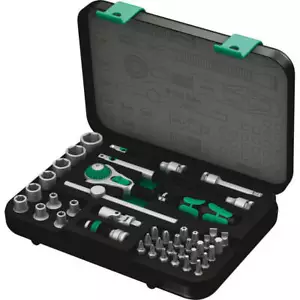 Wera 8100 SA4 Zyklop 41 Piece 1/4" Drive Socket Set - Picture 1 of 9