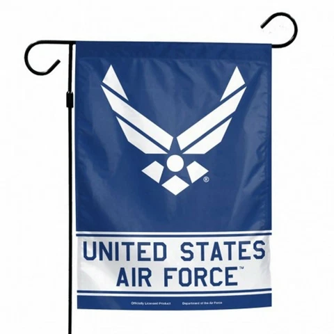 United States Air Force 12.5 X 18 GARDEN FLAG 12"X18" Yard  BANNER OUTDOOR RATED Cover