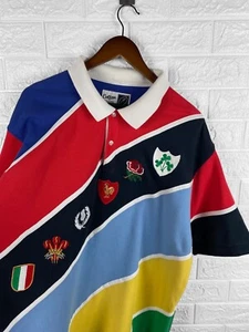 Cotton Trades 6 Nationen Rugby Polo T-Shirt - Bild 1 von 11
