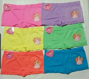 (6) GIRL'S SEAMLESS PANTY WITH PRINT SIZE M STYLE GPS033 - Picture 1 of 3