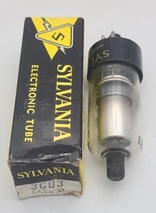 SYLVANIA 3CU3A ELECTRON TUBE - Picture 1 of 4