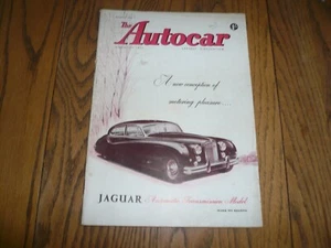 The Autocar Magazine 1956 - 9 de marzo de 1956 - British Magazine - Jaguar MK VII - Imagen 1 de 5