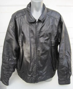 William Barry Vintage Motorcycle Lamb Skin Jacket Men's Distressed XXL - Picture 1 of 9