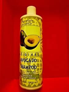 SPANISH GARDEN ORIGINAL AVOCADO SHAMPOO HAARREPARATUR BEHANDLUNGSFORMEL - Bild 1 von 4