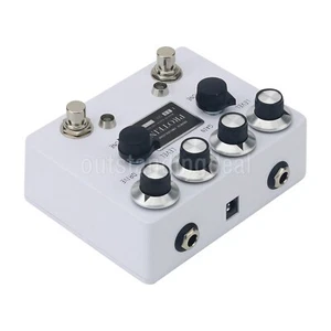 Dual Channel Electric Guitar Overdrive Distortion Single Effects Pedal os67 - Picture 1 of 6