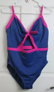 Neu mit Etikett Beach Betty blau & rosa Badeanzug mit Reveal Damen Größe L verstellbar 30136 - Bild 1 von 4