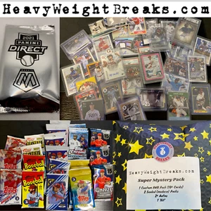 HWB Super Pack LOADED Baseball Repack | 2 Autos, 2 Packs, Graded SLAB HIT CHASE - Picture 1 of 7