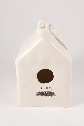 Rae Dunn NEST by Magenta Artisan Collection Boutique Birdhouse Cover