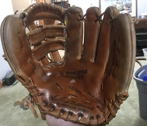 Gant de baseball vintage Sears édition signature Ted Williams 16156 mitaine adulte 12" - Photo 1 sur 6
