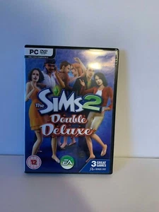 THE SIMS 2 DOUBLE DELUXE PC DVD ROM GAME - RARE RETRO GAMING Send Offers! - Picture 1 of 4