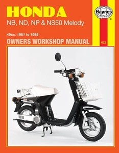 Haynes Manual 0622 for Honda NB, ND, NP & NS50 Melody (81 - 85) workshop/service - Picture 1 of 1