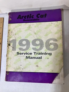 Manual de entrenamiento de servicio de moto de nieve Arctic Cat 1996 OEM Cat Master - Imagen 1 de 4