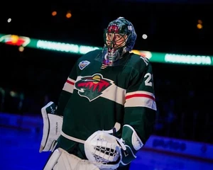 Marc-Andre Fleury on Ice Pre-Game Minnesota Wild 8x10 NHL Hockey Foto - Bild 1 von 1