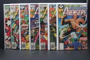 Avengers #153, 156, 157, 169, 170, 179, 180, VG, Set of 7, Marvel, 1976-1979 - Picture 1 of 15