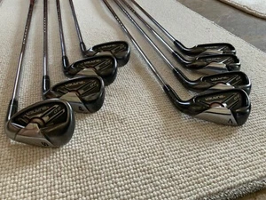 Taylor Made Burner 2.0 Eisen 4-PW plus SW. Regular Flex Burner 85 Stahlschäfte. - Bild 1 von 8