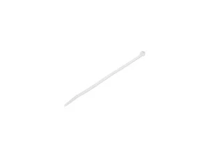 StarTech 100 Pack 8" White Large Nylon/Plastic Cable Ties TAA CBMZT8N - Picture 1 of 2